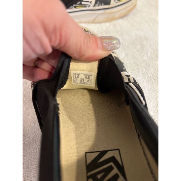 Vans Old Skool Rare Off the Wall Slip on Sneakers Mens Size 5 Women's size 6.5 - Picture 9 of 12